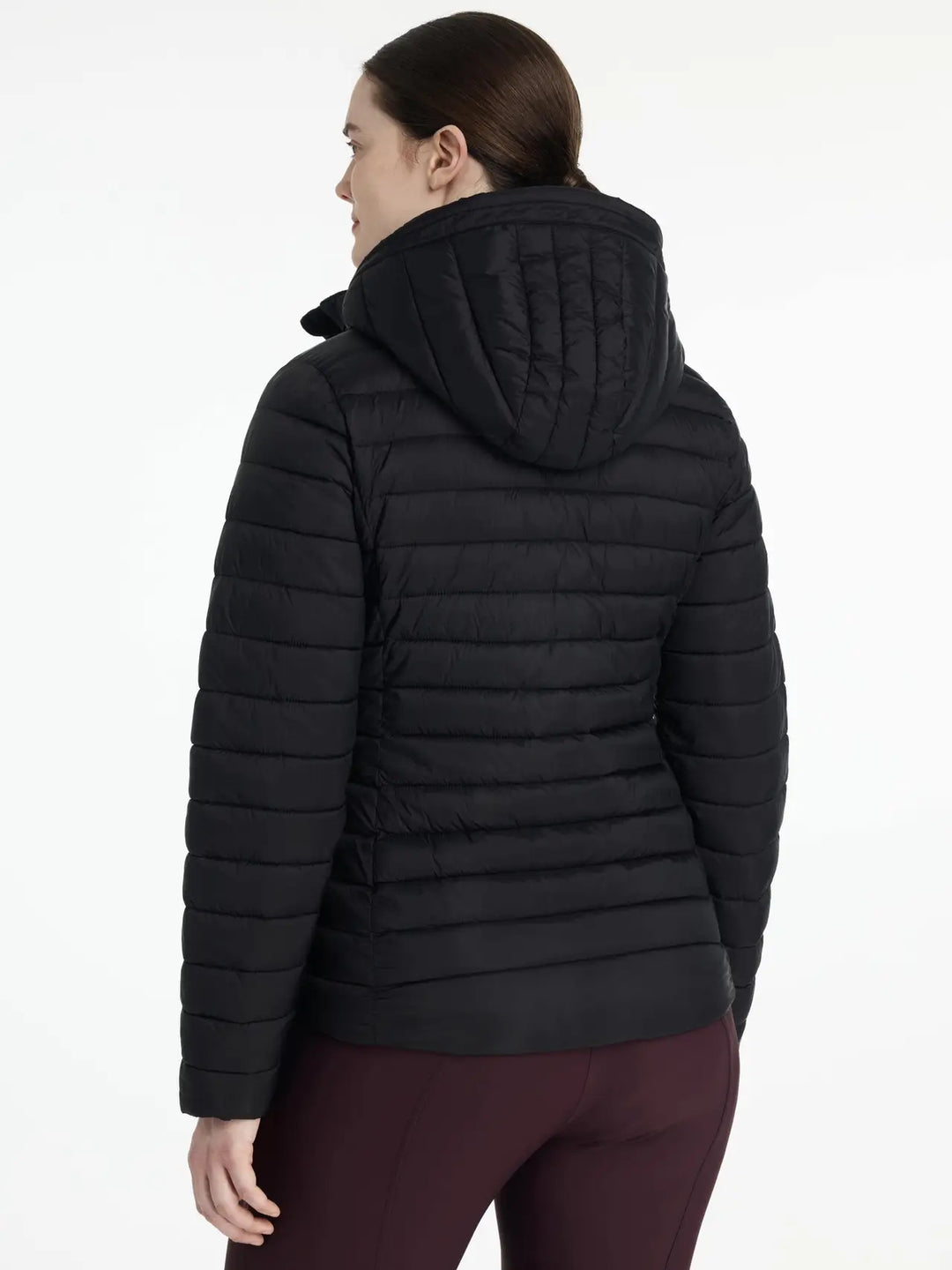 LeMieux Rose Hooded Puffer Jacket