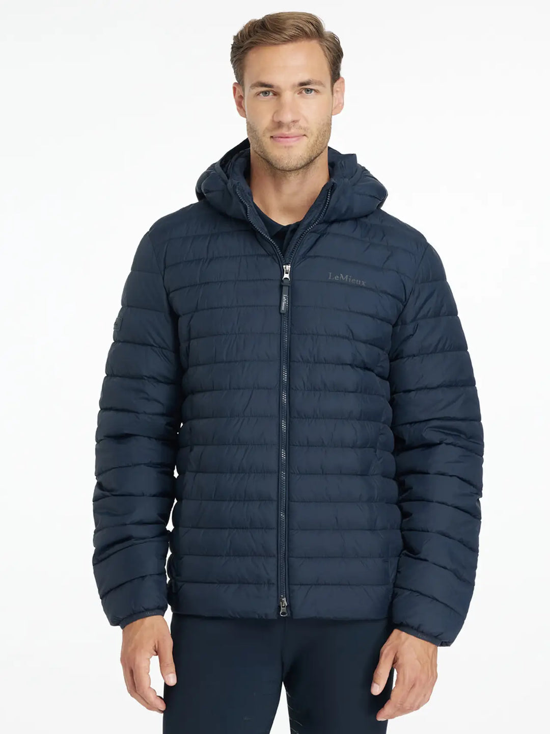 LeMieux Mens Hooded Puffer Jacket