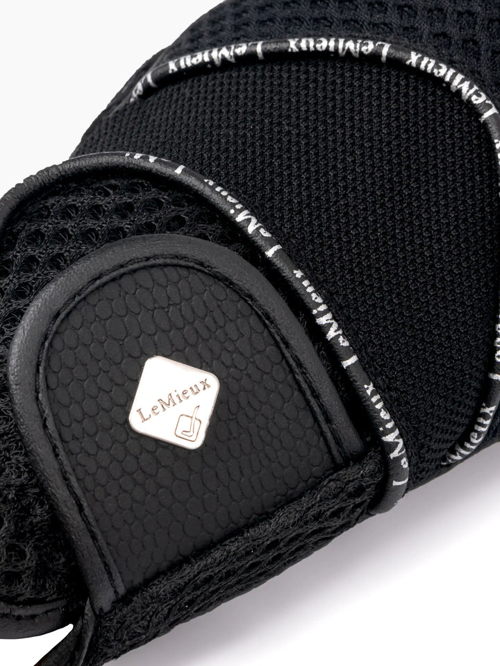 LeMieux 3D Mesh Riding Gloves Black
