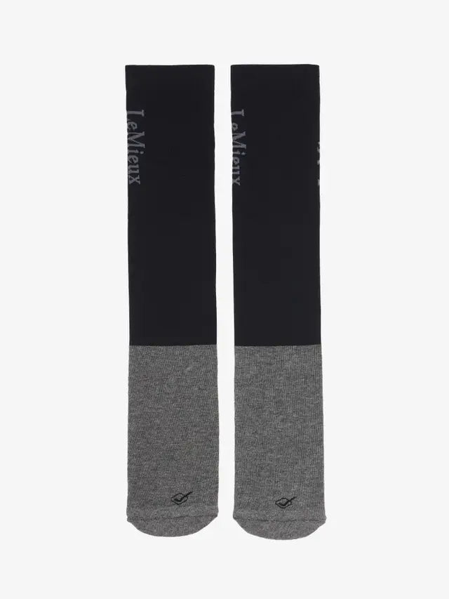 LeMieux Competition Socks Black (Twin Pack)
