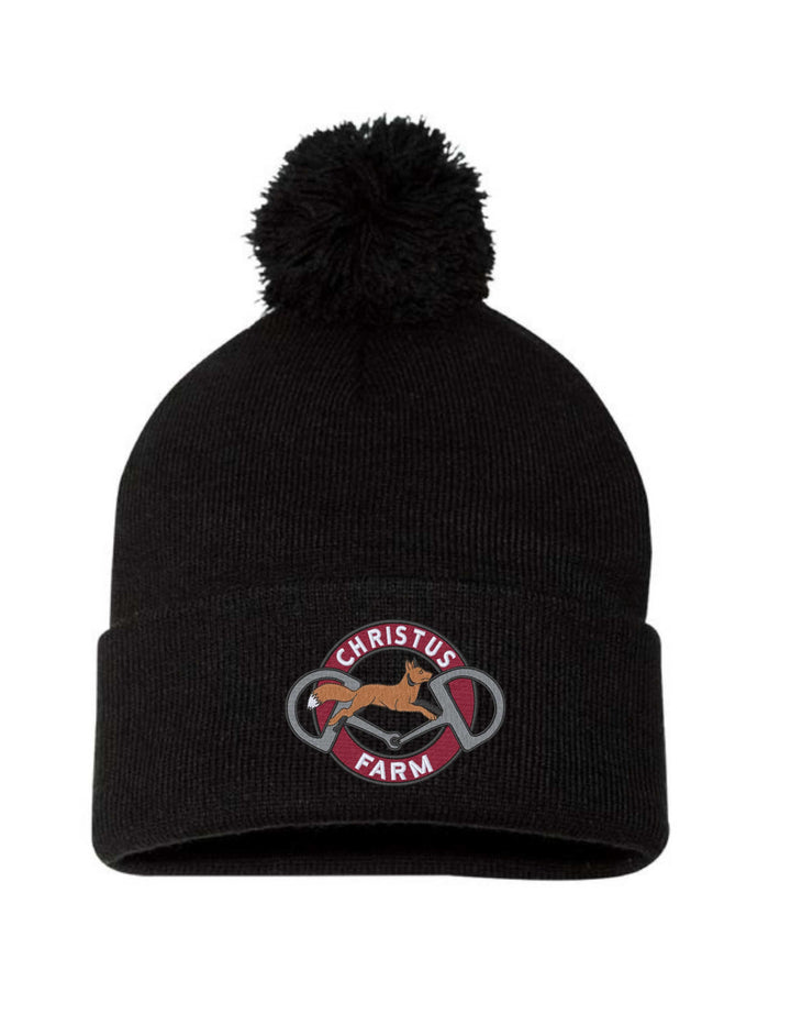 CHRISTUS FARM SPORTSMAN POM POM BEANIE