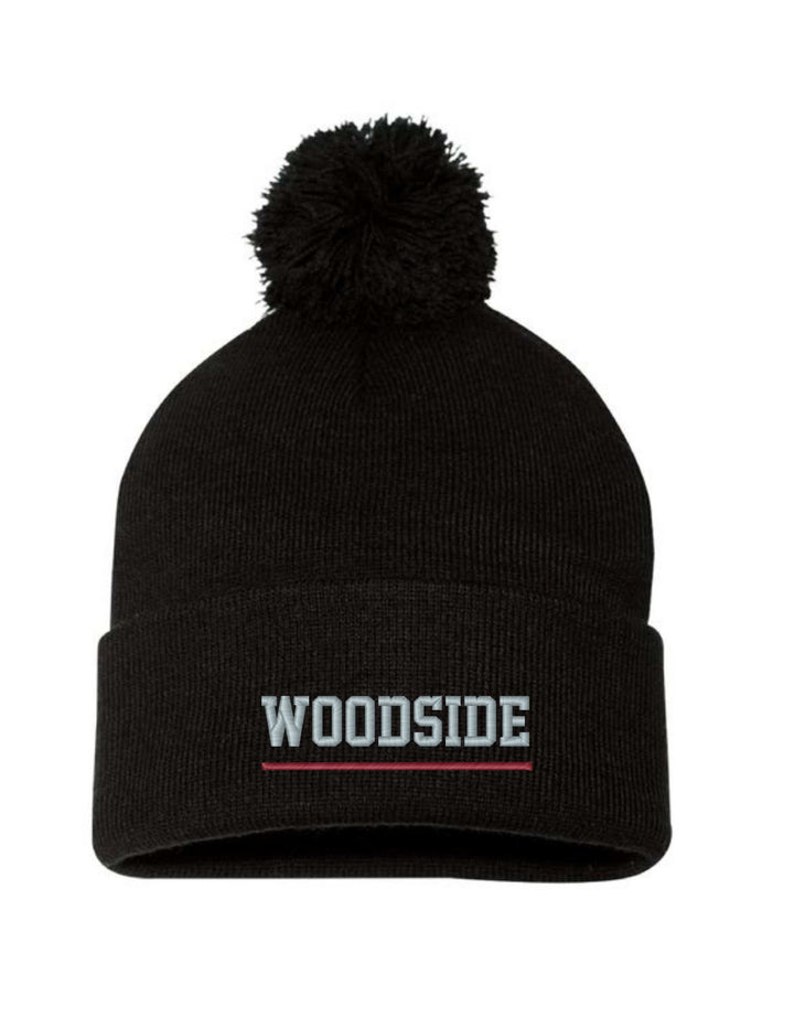WOODSIDE STABLES SPORTSMAN POM POM BEANIE