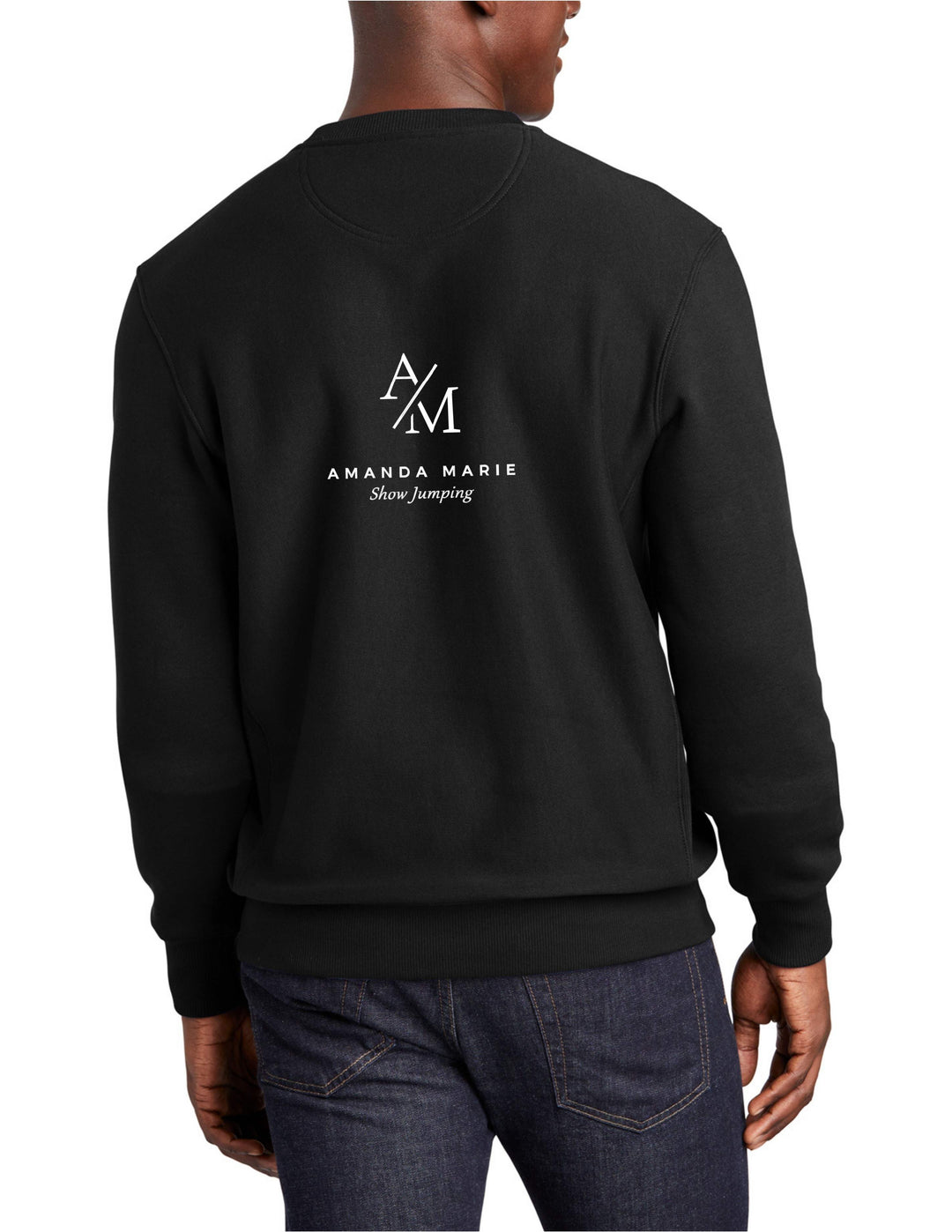 AMANDA MARIE SHOW JUMPING SPORT-TEK UNISEX CREWNECK