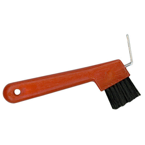 HOOF PICK WITH BRUSH ASSORTED