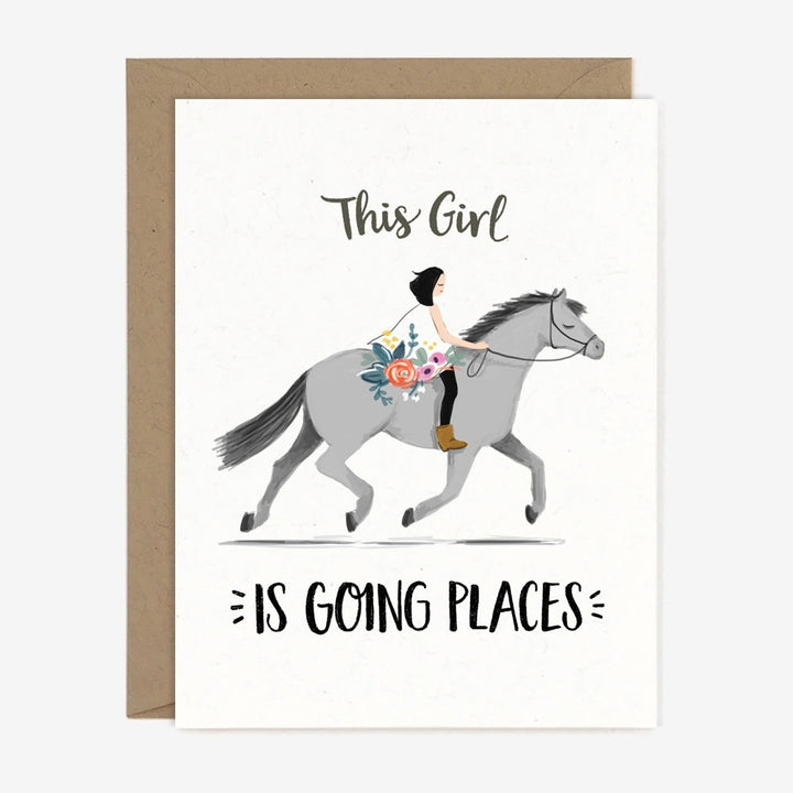 GOING PLACES PONY CARD