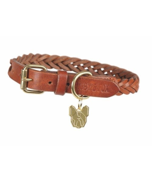 PLAITED DOG COLLAR