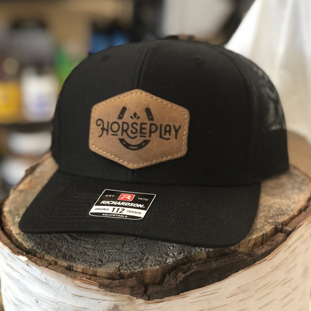 HORSEPLAY LEATHER PATCH HAT