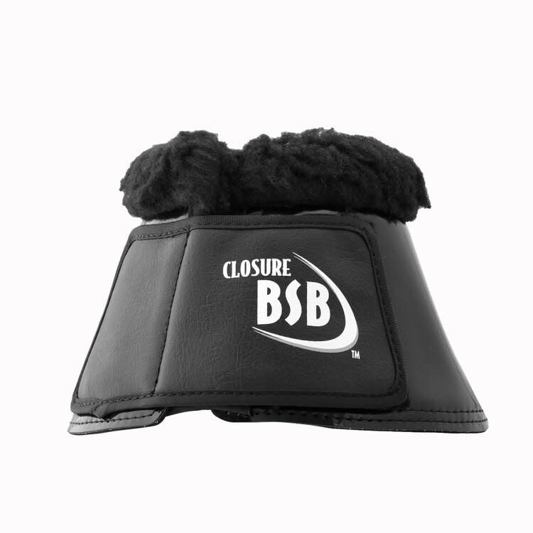 GLOSSY BELL BOOT WITH FLEECE