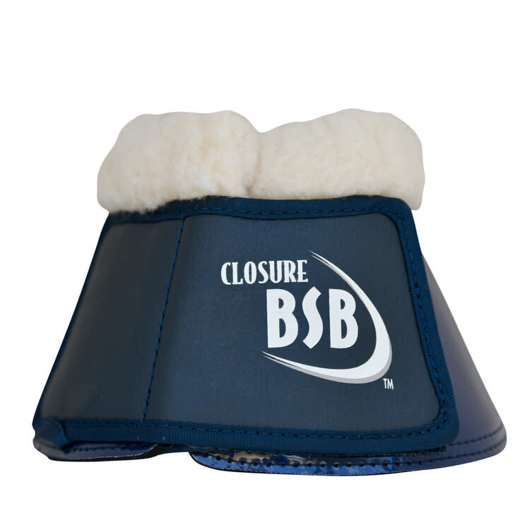 GLOSSY BELL BOOT WITH FLEECE