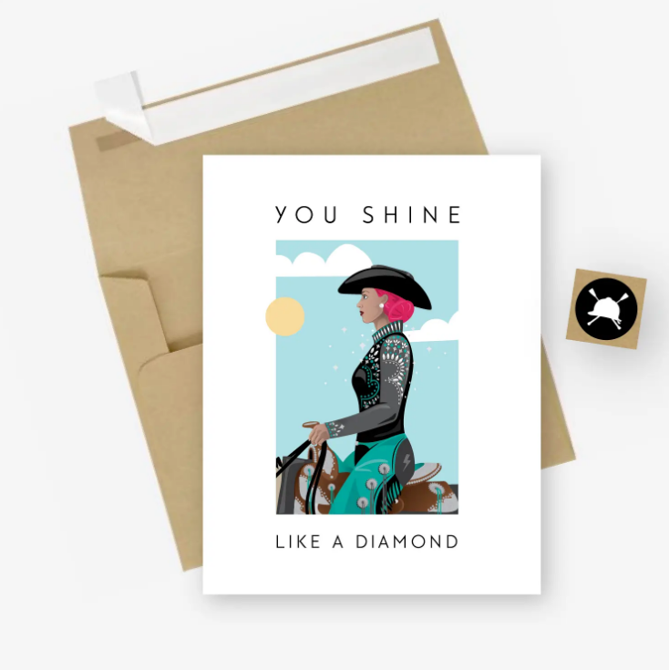 SHINE LIKE A DIAMOND CARD