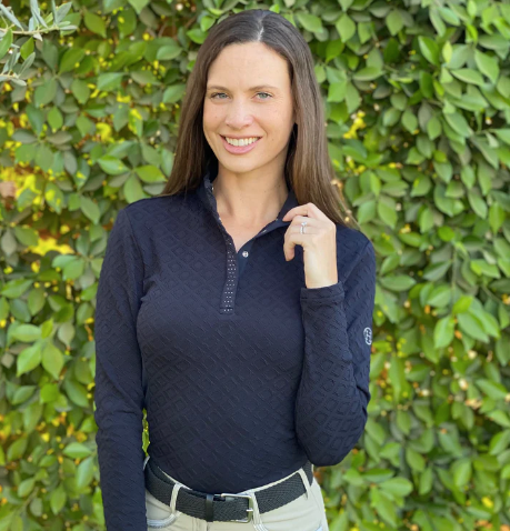 HARCOUR CHARADE LONG SLEEVE POLO