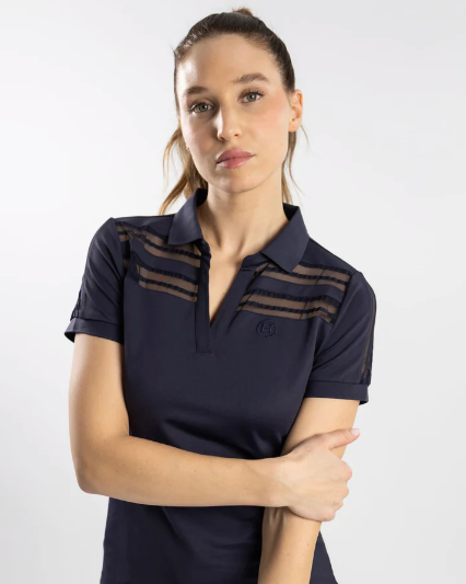 HARCOUR PUNCH SHORT SLEEVE POLO